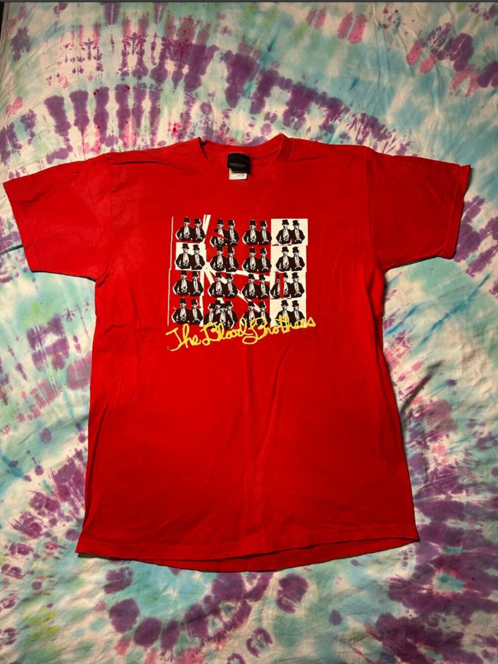 The Blood Brothers Red Shirt Men's Size Large